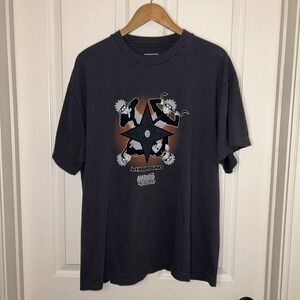 Higround Naruto black T-shirt men's XL‎
